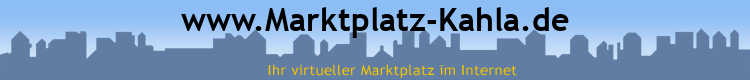 www.Marktplatz-Kahla.de